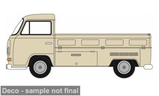 Modelauto Volkswagen T2 Base Pick Up beige 1/76 Oxford