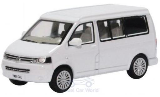 Modelauto Volkswagen T5 Base California Camper wit 1/76 Oxford