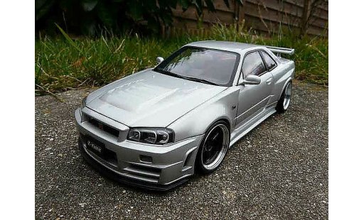 Nissan Skyline R34 GTR 1/18 Autoart nismo z-tune tuning modelauto