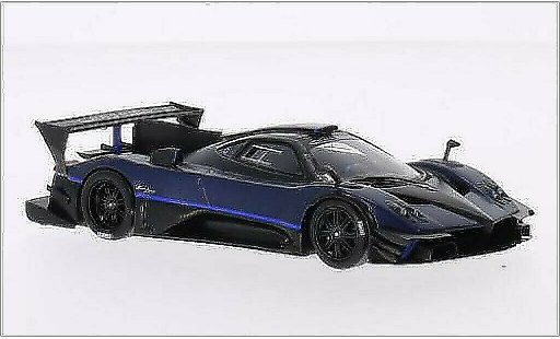 Pagani Zonda R 1/43 Spark Evolucion blauw/carbon 2014 modelauto