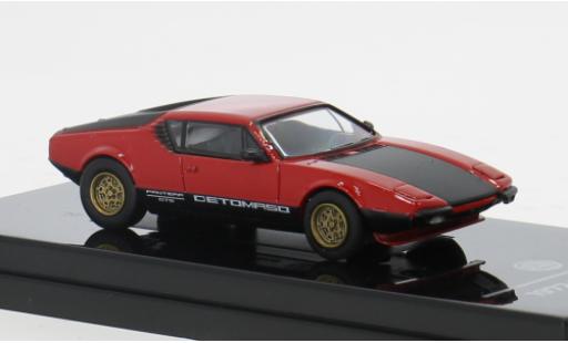 Modelauto De Tomaso Pantera Coupe rood/zwart 1972 1/64 Para64