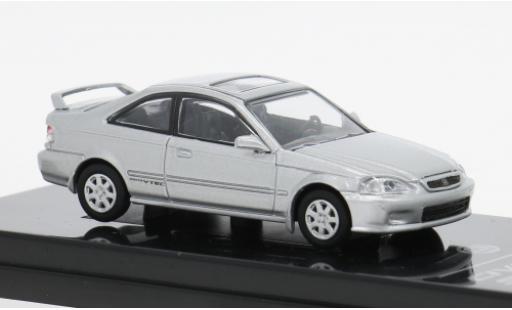 Modelauto Honda Civic Base EM1 grijs 1999 1/64 Para64