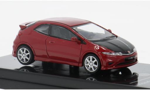 Modelauto Honda Civic Type R (FN2) rood/carbon 2007 1/64 Para64