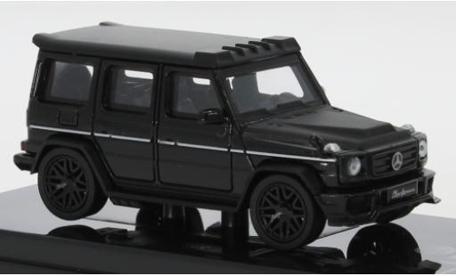 Modelauto Mercedes Classe G Tuning AMG G 63 Liberty Walk zwart/mat-zwart 2018 1/64 Para64