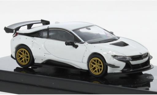 Modelauto Bmw i8 lb performance Liberty Walk wit 1/64 Para64