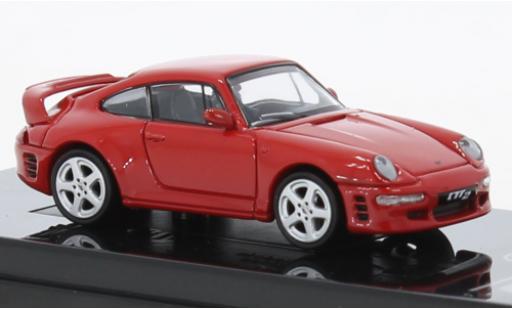 Modelauto Porsche Ruf CTR2 Porsche RUF 2 rood 1995 1/64 Para64