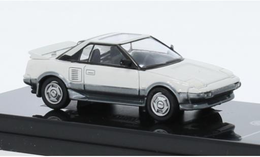 Modelauto Toyota MR2 AW11 2 wit/d 1985 1/64 Para64