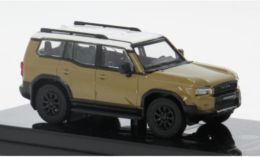 Modelauto Toyota Land Cruiser 250 bruin/wit 2024 1/64 Para64