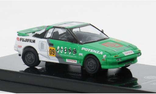 Modelauto Toyota MR2 AW11 2 MK1 1985 FujiFilm #9 1/64 Para64