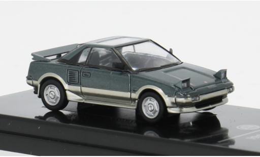 Modelauto Toyota MR2 AW11 2 MK1 groen/gold 1985 1/64 Para64