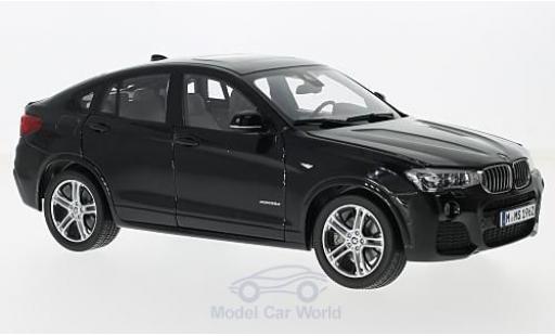 Modelauto Bmw X4 F26 () metallic zwart 1/18 Paragon