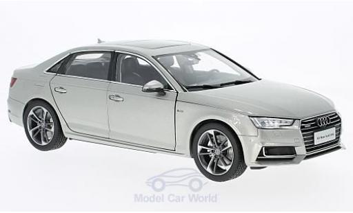 Modelauto Audi A4 berline L grijs 2017 zonder Vitrine 1/18 Paudi