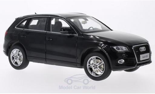 Modelauto Audi Q5 suv zwart 2014 1/18 Paudi