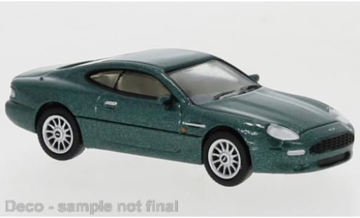 Modelauto Aston Martin DB7 coupe metallic groen 1994 1/87 PCX87