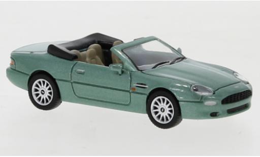 Modelauto Aston Martin DB7 volante metallic groen RHD 1994 1/87 PCX87