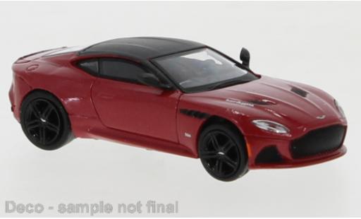 Modelauto Aston Martin DBS superleggera metallic rood 2019 1/87 PCX87