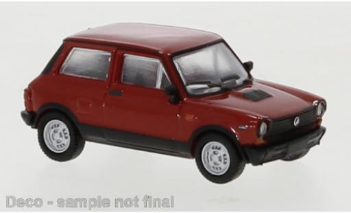 Modelauto Autobianchi A112 citadine rood 1980 1/87 PCX87