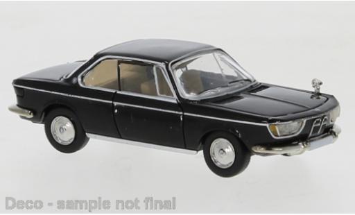 Modelauto Bmw 2000 CS zwart 1965 1/87 PCX87