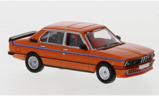Modelauto Bmw M535 berline 35i (E12) oranje 1980 Exklusiv bei Model Car World 1/87 PCX87