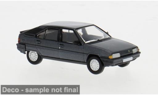Modelauto Citroen BX Berline metallic grijs 1982 1/87 PCX87