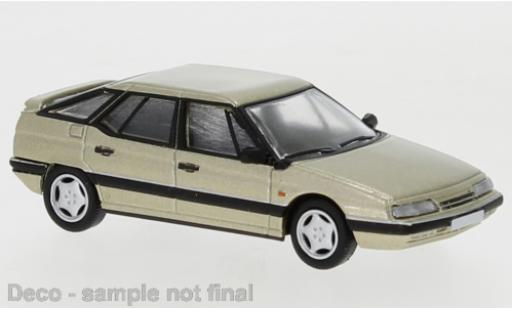 Modelauto Citroen XM Berline metallic beige 1989 1/87 PCX87