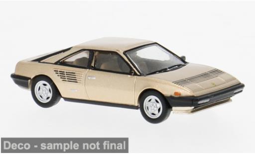 Modelauto Ferrari Mondial Coupe beige 1980 1/87 PCX87