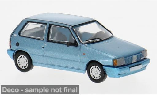 Modelauto Fiat Uno Elba blauw 1983 1/87 PCX87