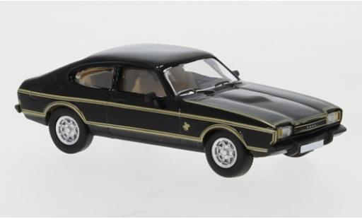 Modelauto Ford Capri MK2 MK II zwart/Dekor 1974 1/87 PCX87