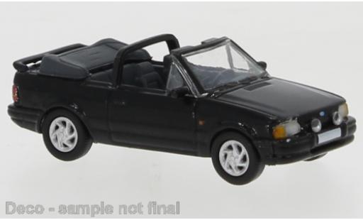 Modelauto Ford Escort Cabriolet IV zwart 1986 1/87 PCX87