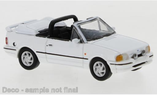 Modelauto Ford Escort Cabriolet IV wit 1986 1/87 PCX87