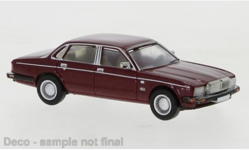 Modelauto Jaguar XJ XJ40 40 metallic rood 1986 1/87 PCX87