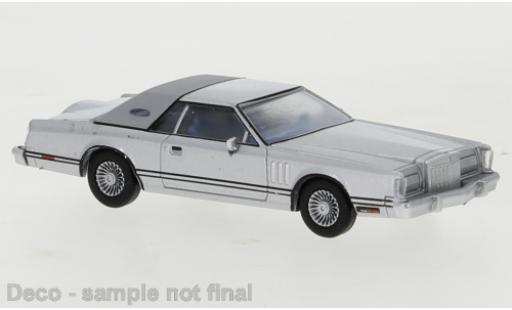 Modelauto Lincoln Continental 1977 Mark V grijs/mat-grijs Exklusiv f&Atilde;&frac14;r Model Car World 1/87 PCX87