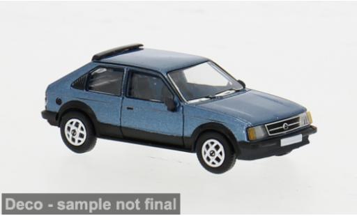 Modelauto Opel Kadett D SR D metallic blauw 1980 1/87 PCX87
