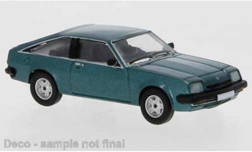 Modelauto Opel Manta B CC B metallic groen 1980 1/87 PCX87