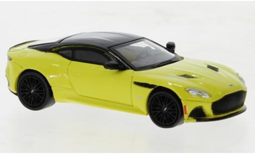 Modelauto Aston Martin DBS superleggera geel 2019 1/87 PCX87