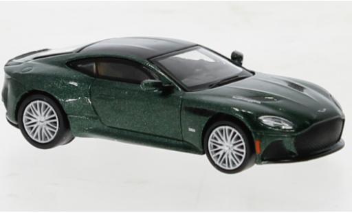 Modelauto Aston Martin DBS superleggera metallic groen 2019 1/87 PCX87