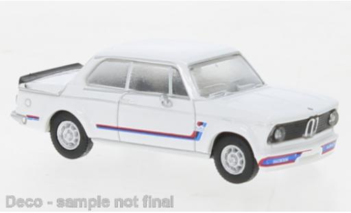 Modelauto Bmw 2002 Turbo wit/D&Atilde;&copy;corer 1973 1/87 PCX87