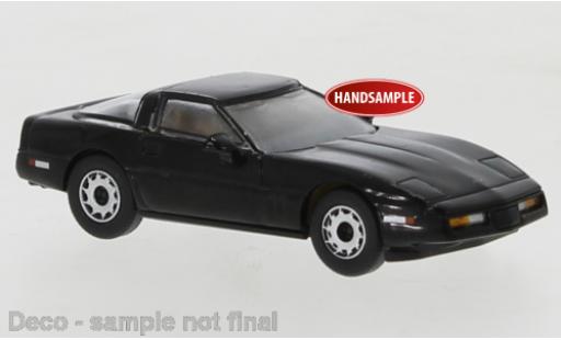 Modelauto Chevrolet Corvette Coupe C4 zwart 1984 1/87 PCX87