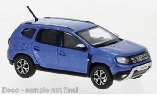 Modelauto Dacia Duster SUV II metallic blauw 2020 1/87 PCX87