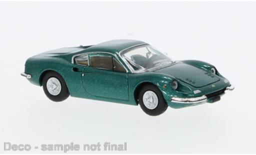 Modelauto Ferrari Dino GT 246 metallic groen 1969 1/87 PCX87