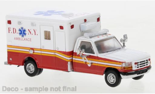Modelauto Ford F-350 Pickup Horton Ambulance FDNY 1997 1/87 PCX87