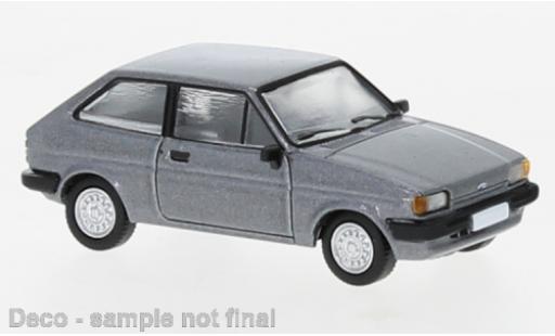 Modelauto Ford Fiesta Berline MK II metallic grijs 1985 1/87 PCX87