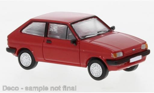 Modelauto Ford Fiesta Berline MK II rood 1985 1/87 PCX87