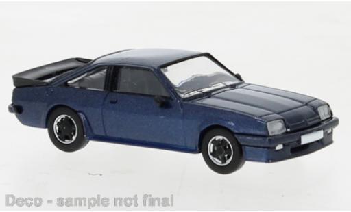 Modelauto Opel Manta B GSI B metallic blauw 1984 1/87 PCX87