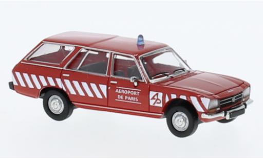 Modelauto Peugeot 504 Break Stationwagen Aeroport de Paris 1978 1/87 PCX87