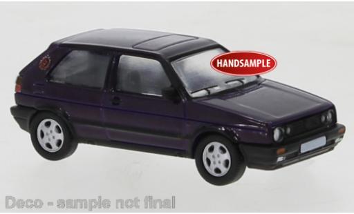 Modelauto Volkswagen Golf GTI II metallic paars 1990 1/87 PCX87