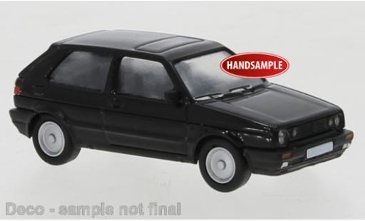 Modelauto Volkswagen Golf GTI II metallic zwart 1990 1/87 PCX87
