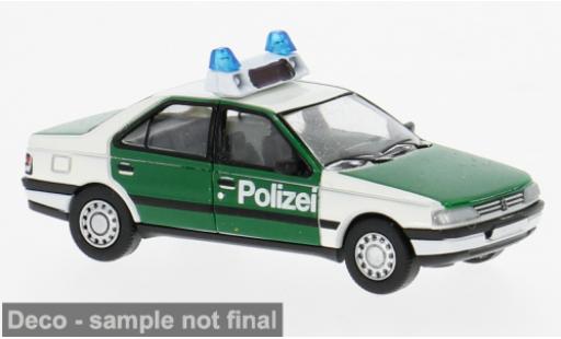 Modelauto Peugeot 405 Base 1987 Politie Saarland 1/87 PCX87