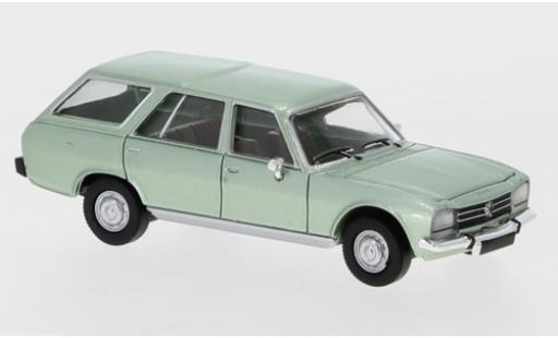 Modelauto Peugeot 504 Break Stationwagen metallic groen 1978 1/87 PCX87