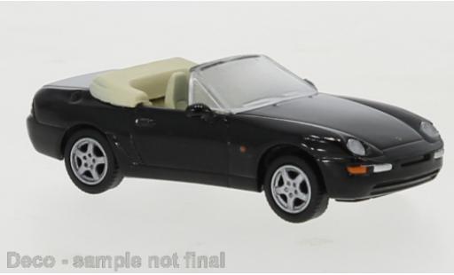 Modelauto Porsche 911 Cabriolet zwart 1991 1/87 PCX87
